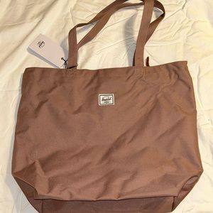 Herschel zipper tote (mauve)